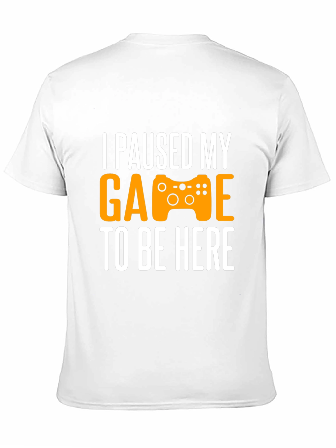 I Paused My Game Graphic Tee - Gamer Shirt