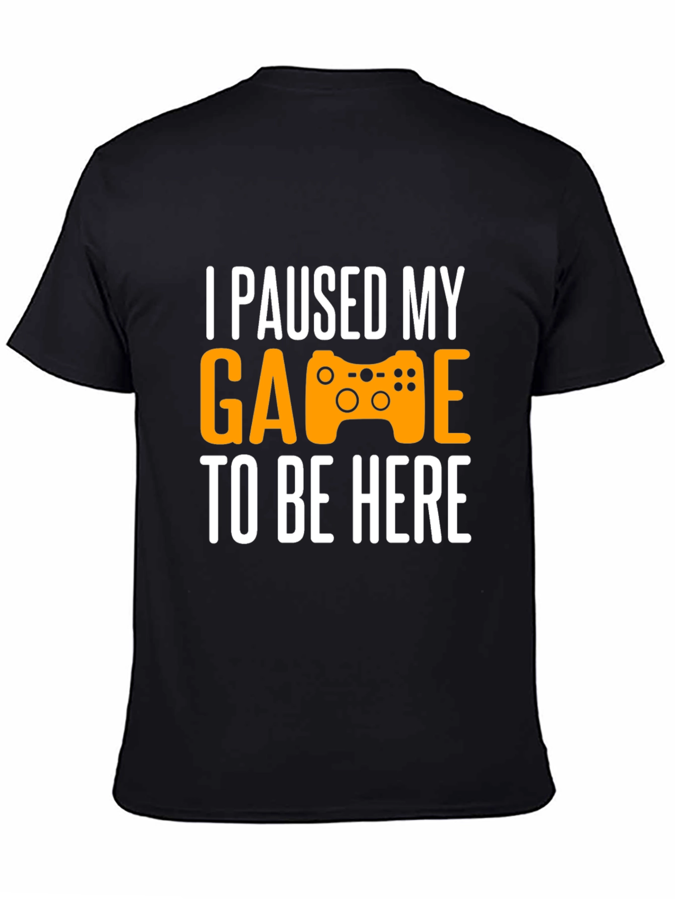 I Paused My Game Graphic Tee - Gamer Shirt