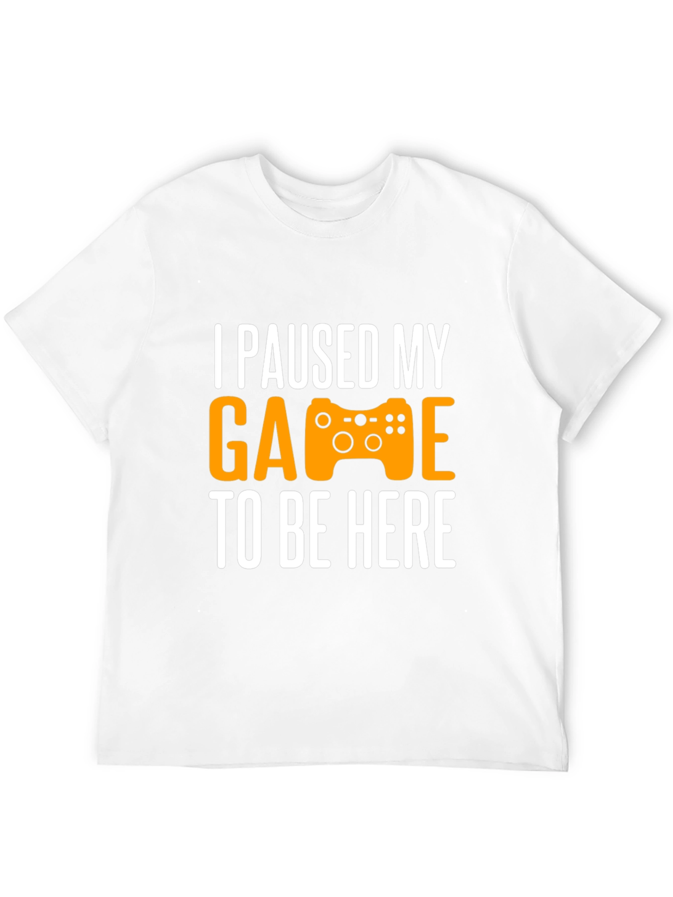I Paused My Game Graphic Tee - Gamer Shirt