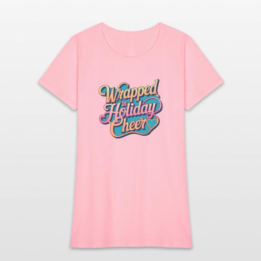 Wrapped in Holiday Cheer -Typography Design