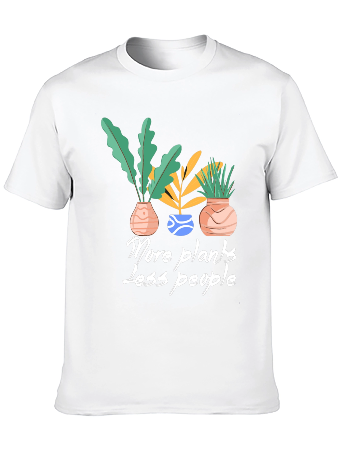 More Plants Less People Graphic Tee