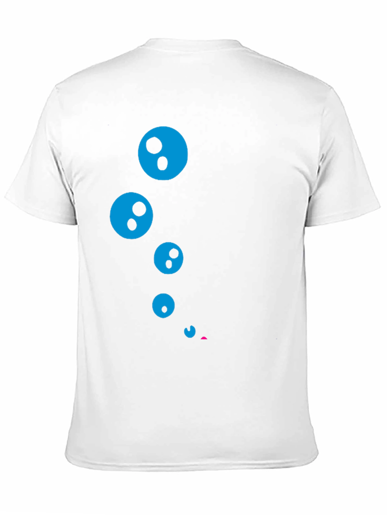 Funky Bubble Graphic Black T-Shirt