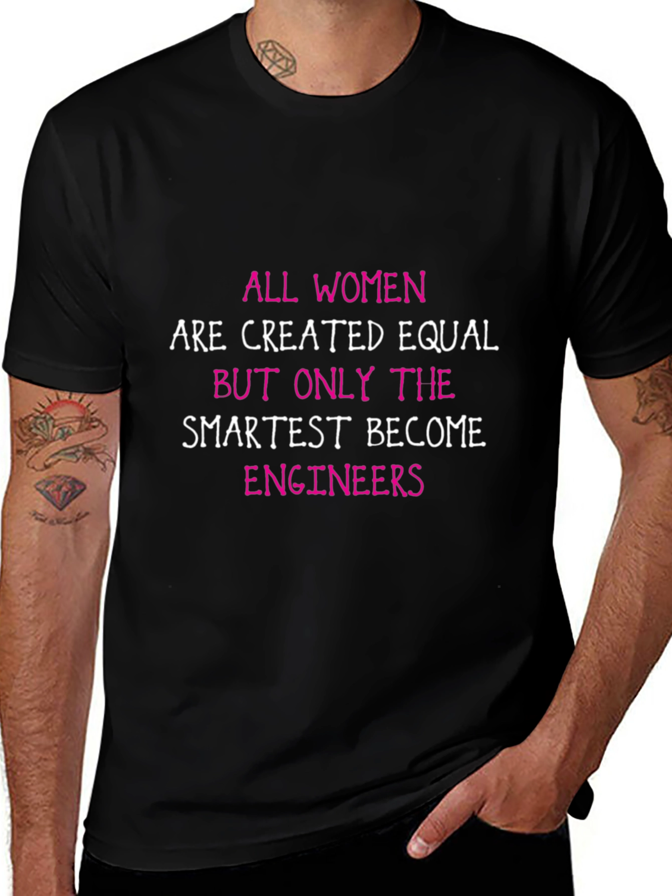 Smartest Women Become Engineers Graphic Tee
