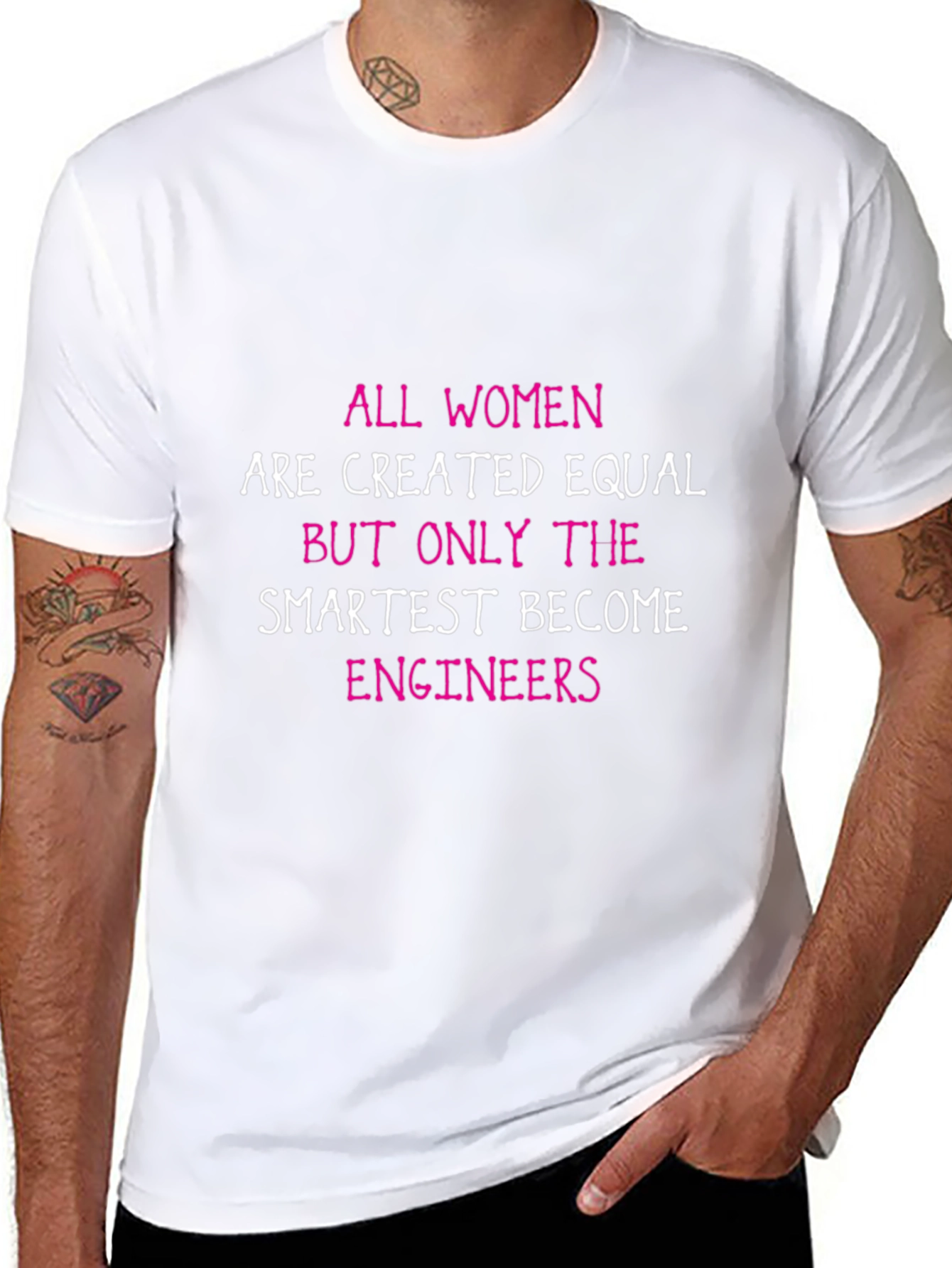 Smartest Women Become Engineers Graphic Tee