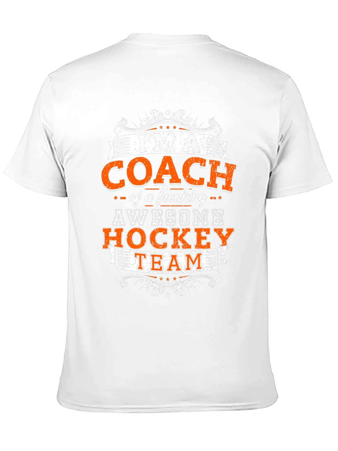 Im A Coach T-Shirt Hockey Team Awesome Funny Gift