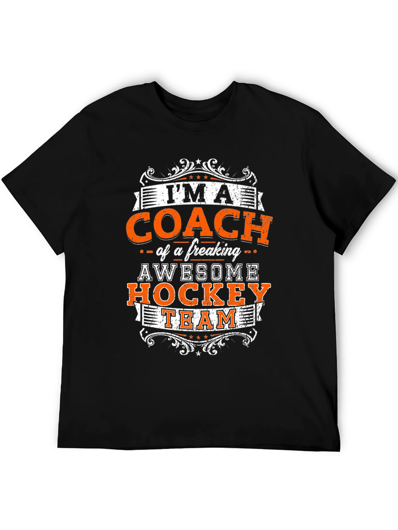 Im A Coach T-Shirt Hockey Team Awesome Funny Gift