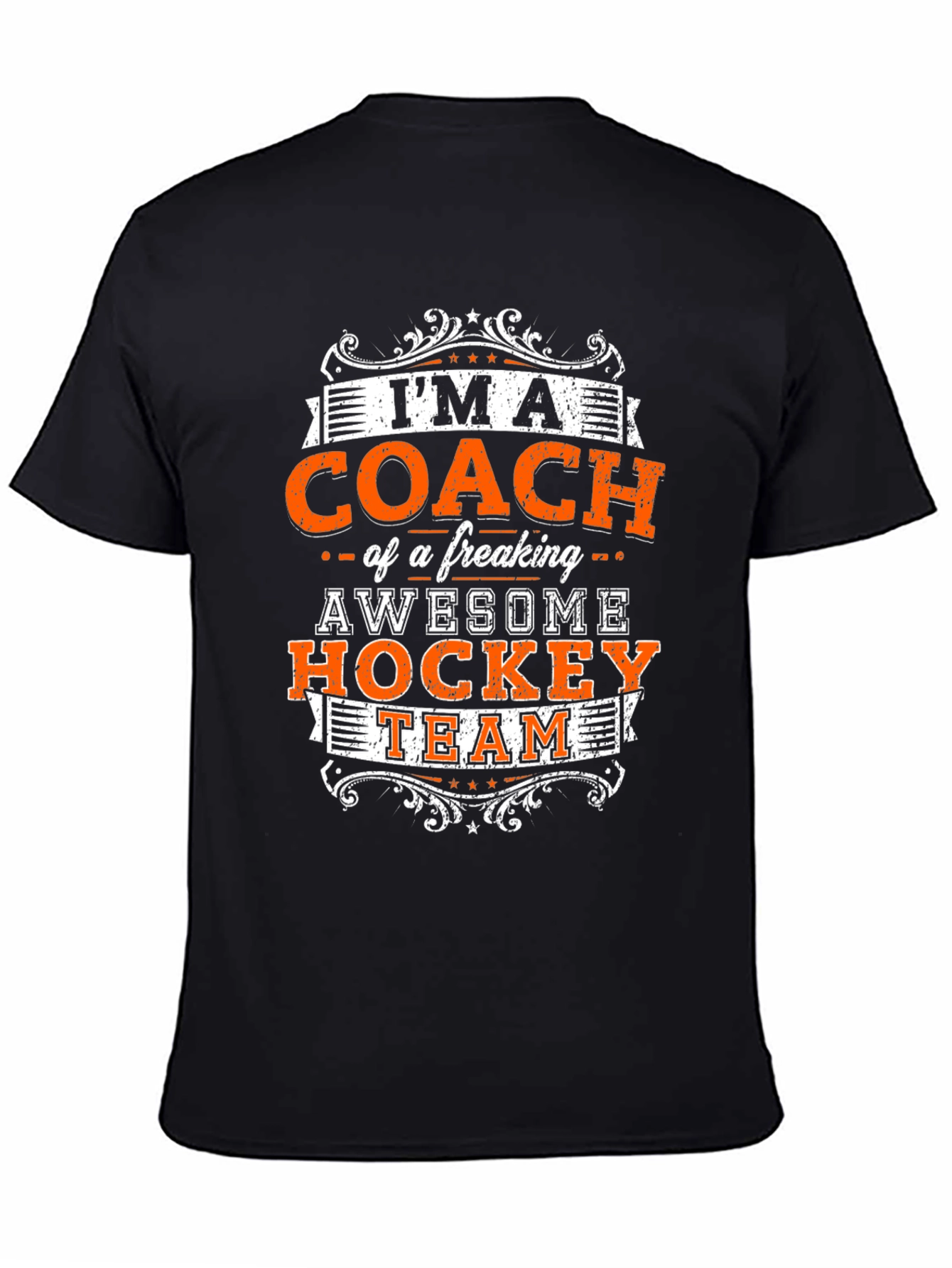 Im A Coach T-Shirt Hockey Team Awesome Funny Gift
