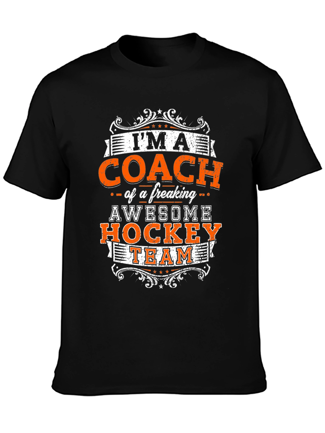 Im A Coach T-Shirt Hockey Team Awesome Funny Gift
