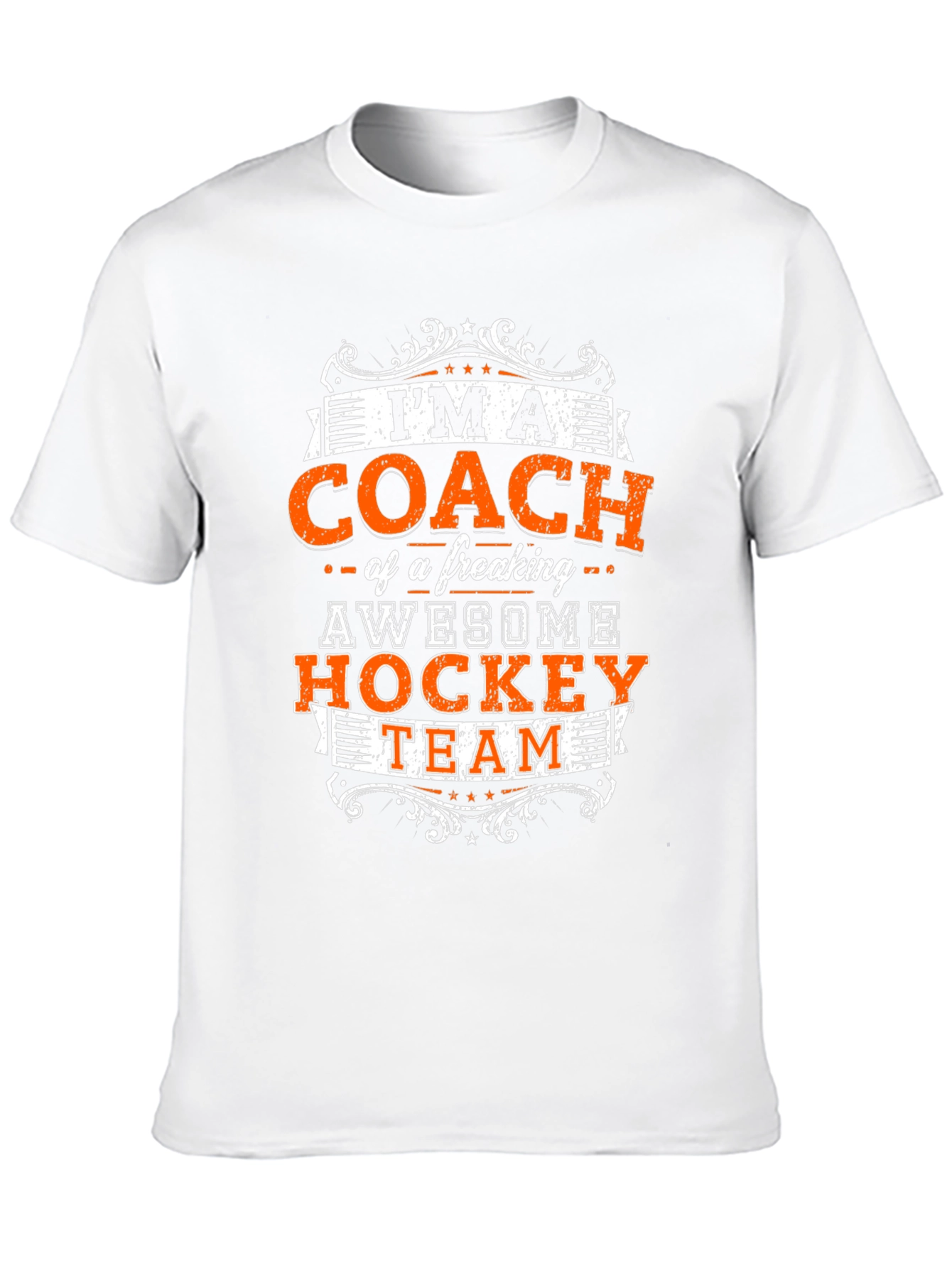 Im A Coach T-Shirt Hockey Team Awesome Funny Gift