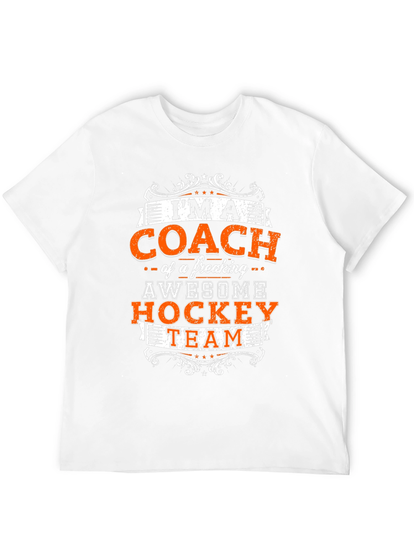 Im A Coach T-Shirt Hockey Team Awesome Funny Gift