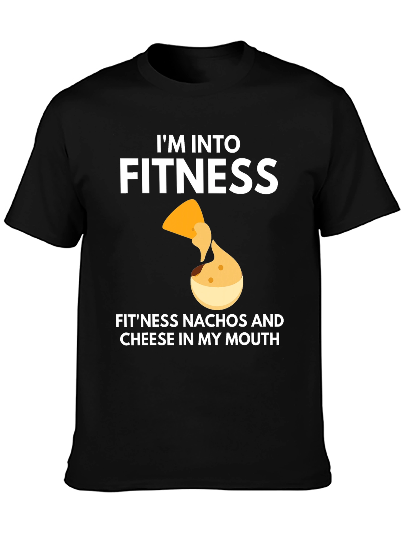 Fitness Nachos T-Shirt - Funny Foodie Tee