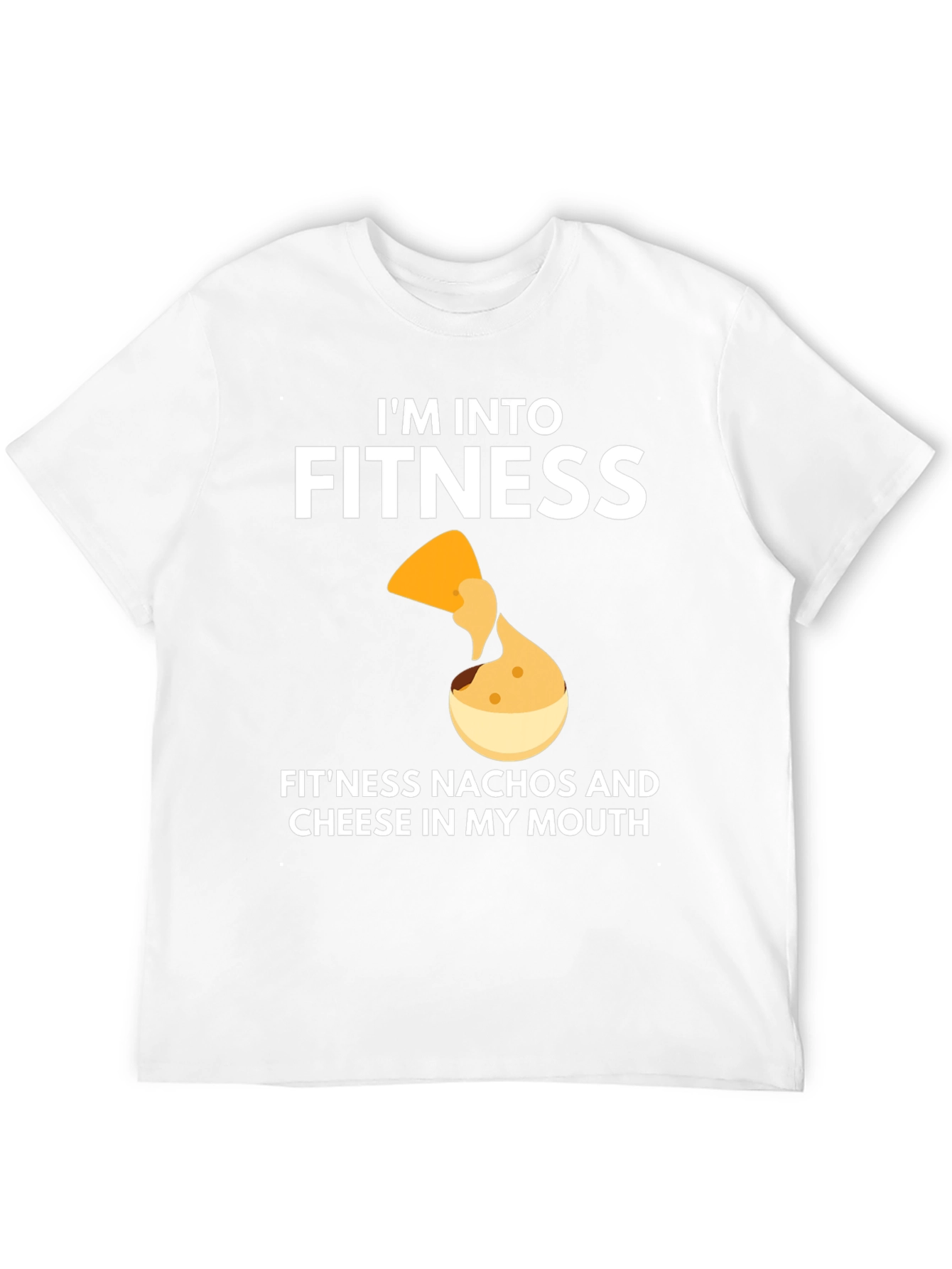 Fitness Nachos T-Shirt - Funny Foodie Tee
