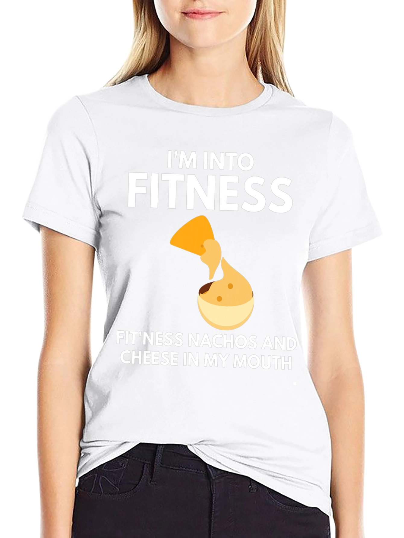 Fitness Nachos T-Shirt - Funny Foodie Tee