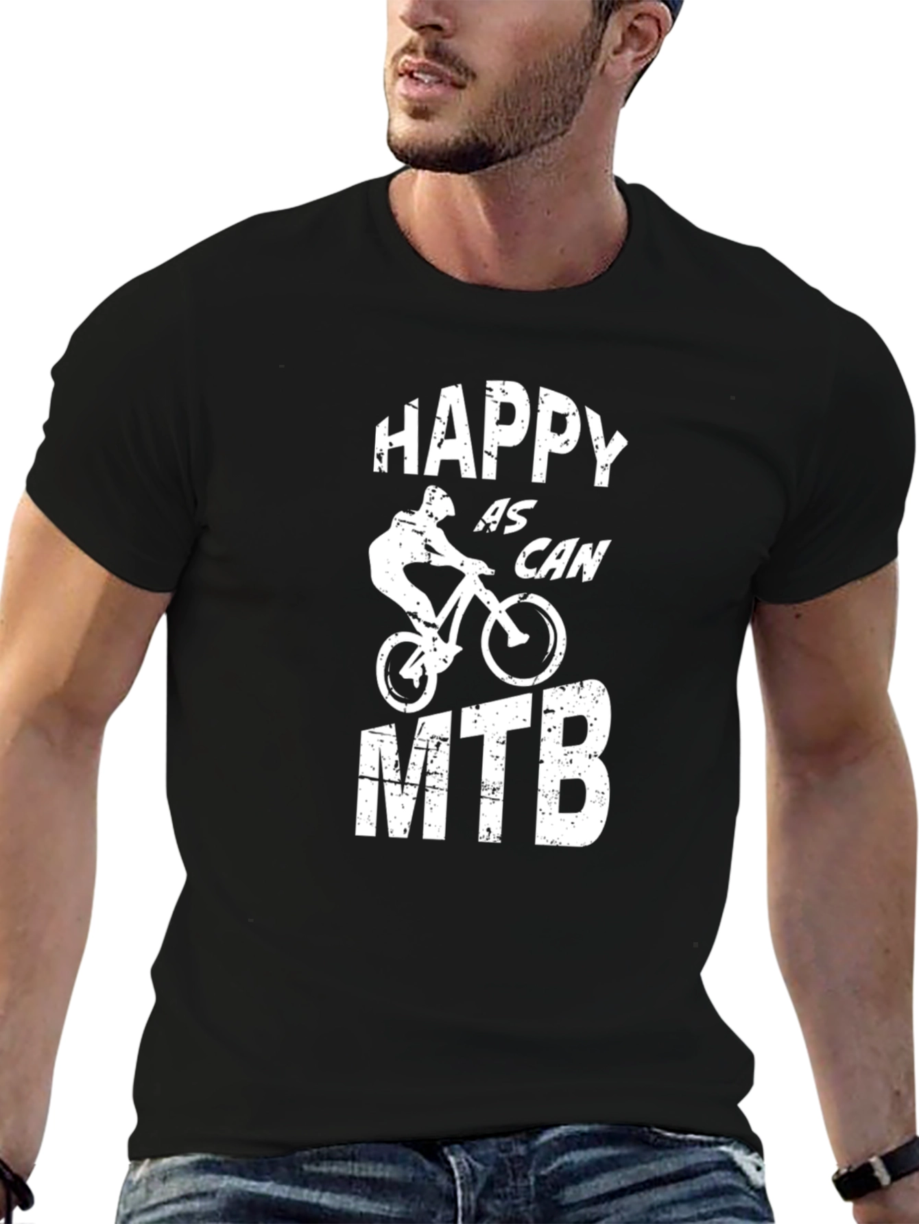 Happy as Can MTB T-Shirt