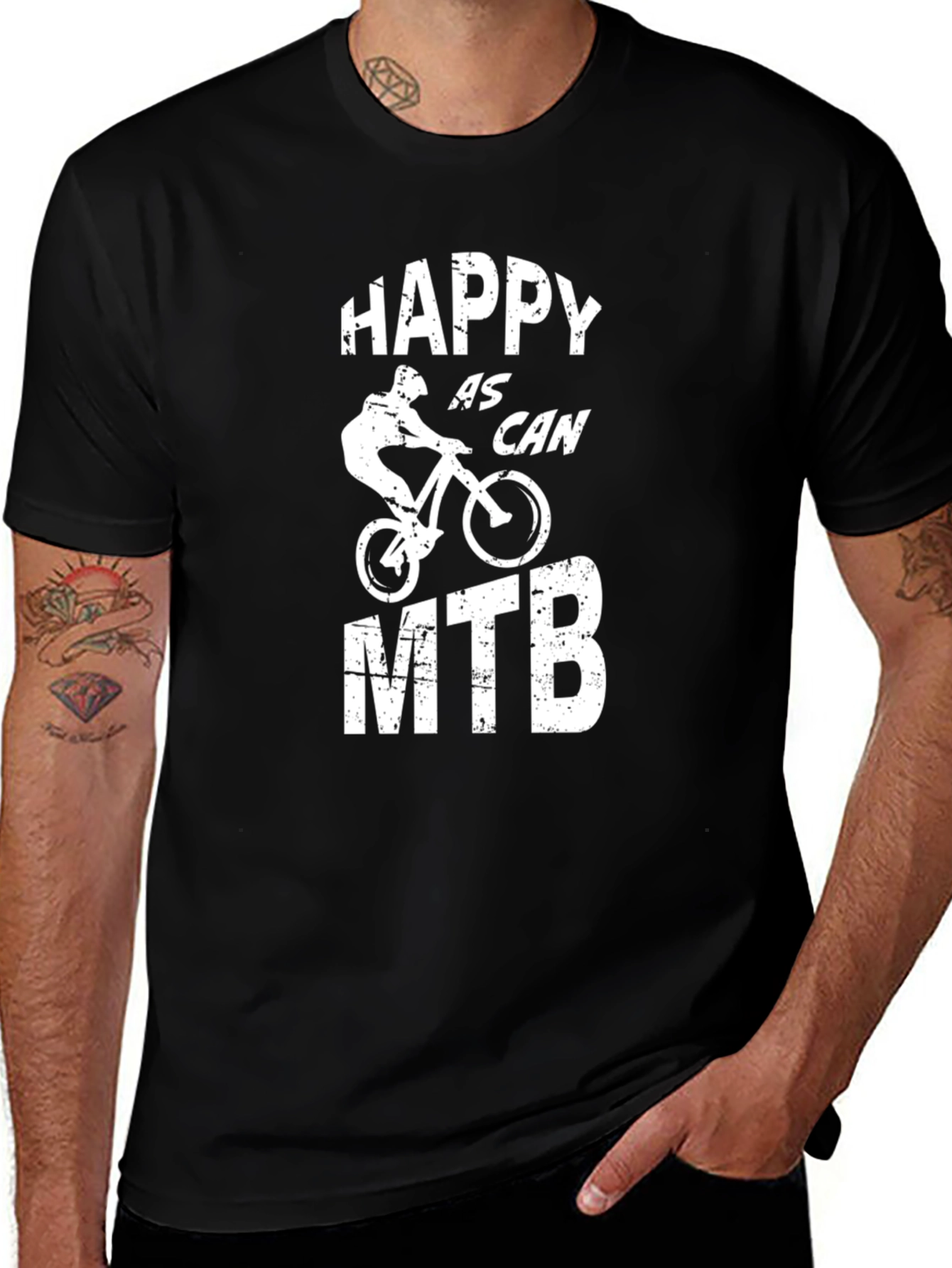 Happy as Can MTB T-Shirt
