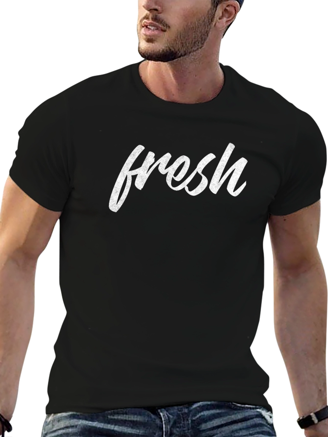 Fresh Graphic Black T-Shirt