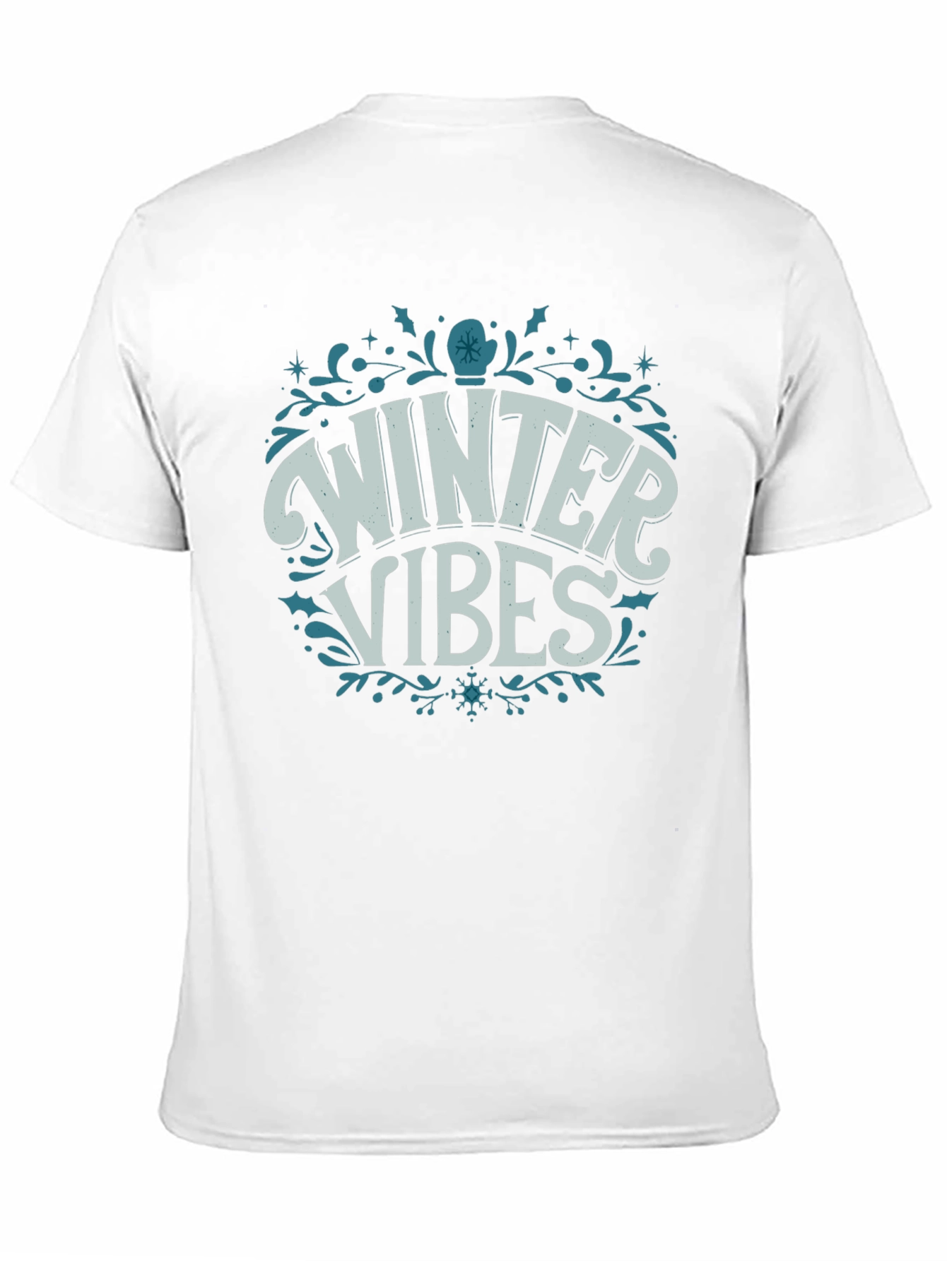 Winter Vibes Graphic Tee - Cozy Holiday Shirt