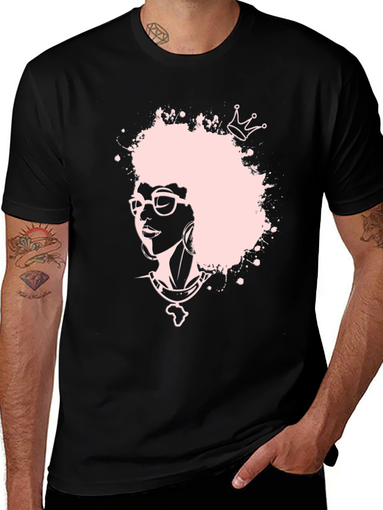 Afro Queen Graphic Tee