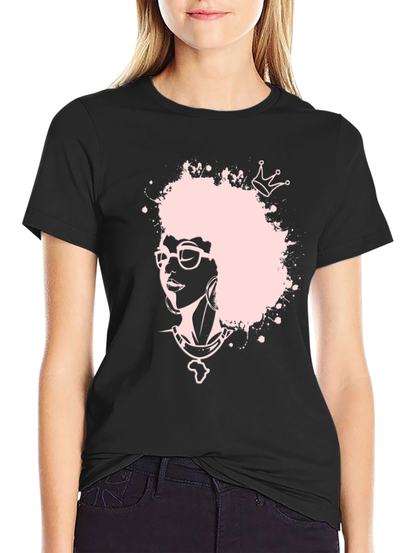 Afro Queen Graphic Tee