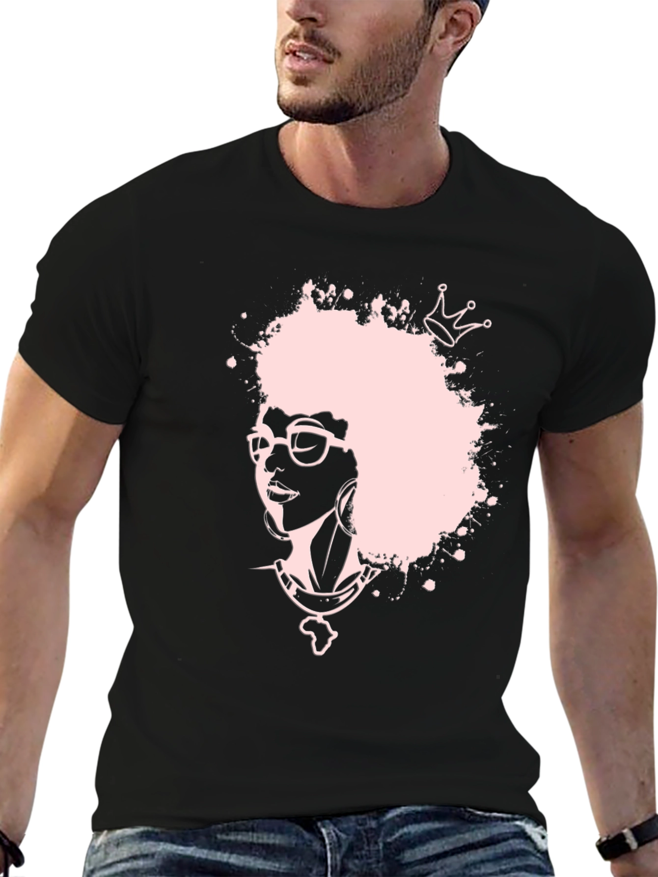 Afro Queen Graphic Tee