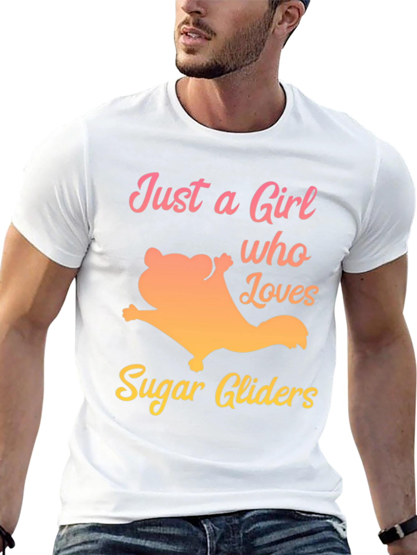 Just A Girl Who Loves Sugar Gliders T-Shirt