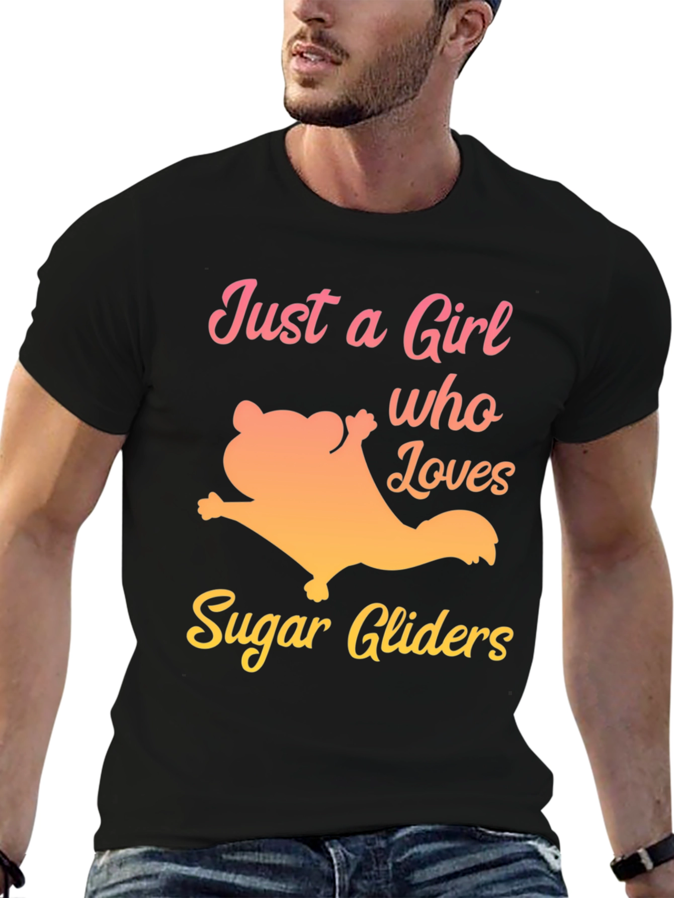 Just A Girl Who Loves Sugar Gliders T-Shirt