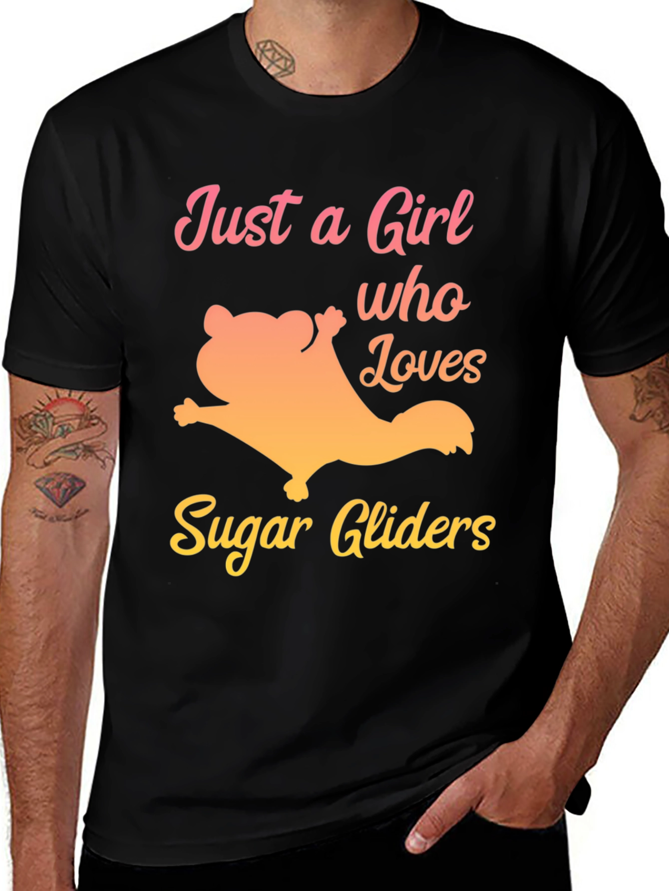 Just A Girl Who Loves Sugar Gliders T-Shirt
