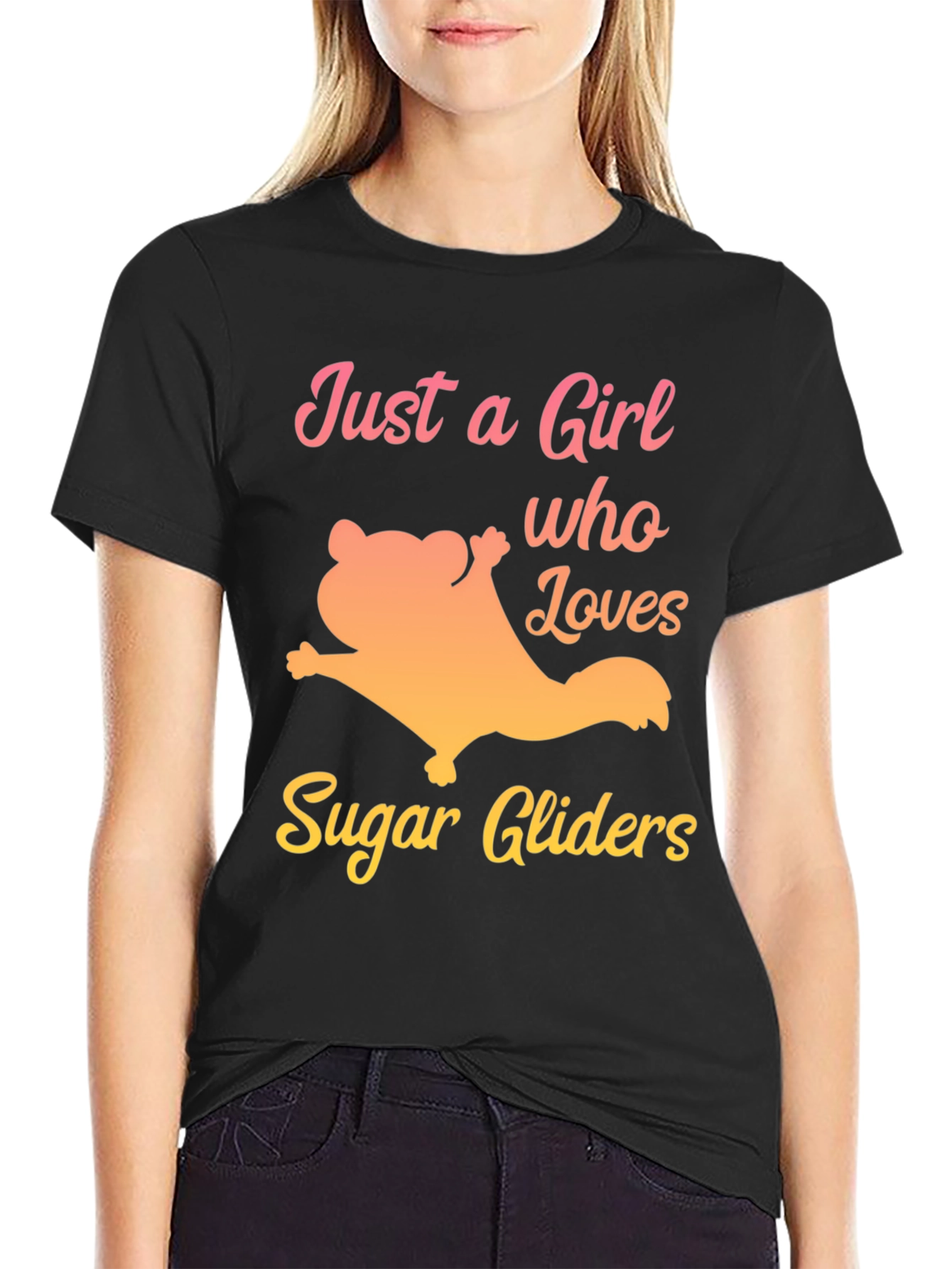 Just A Girl Who Loves Sugar Gliders T-Shirt
