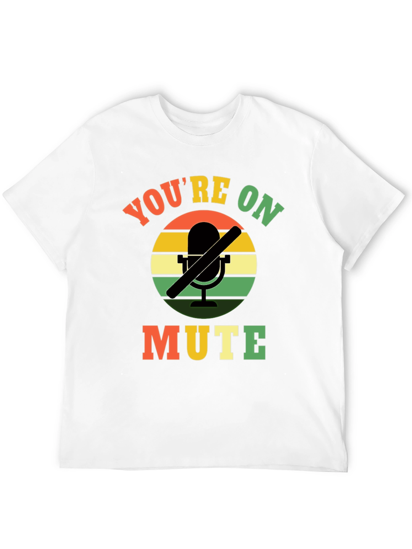 Youre On Mute Graphic Tee - Black