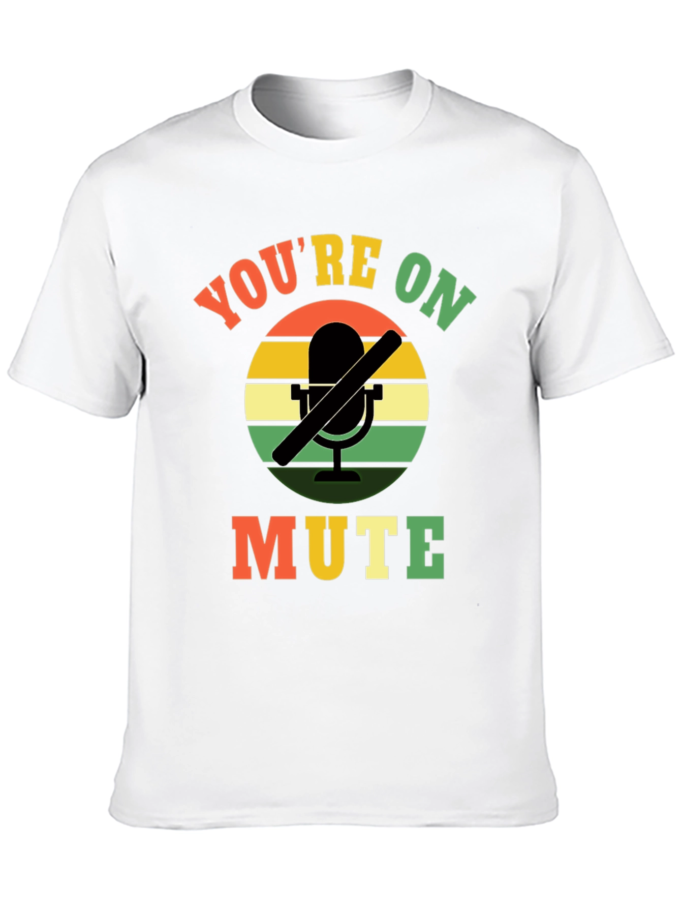Youre On Mute Graphic Tee - Black
