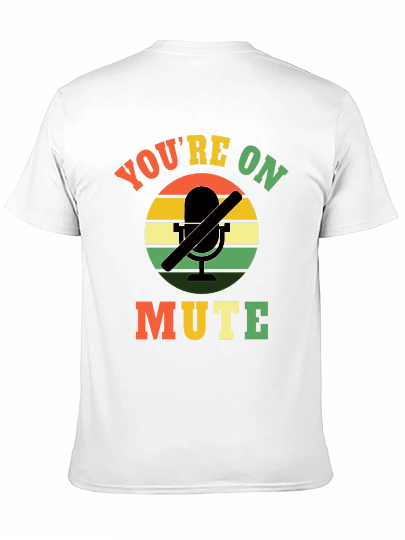 Youre On Mute Graphic Tee - Black