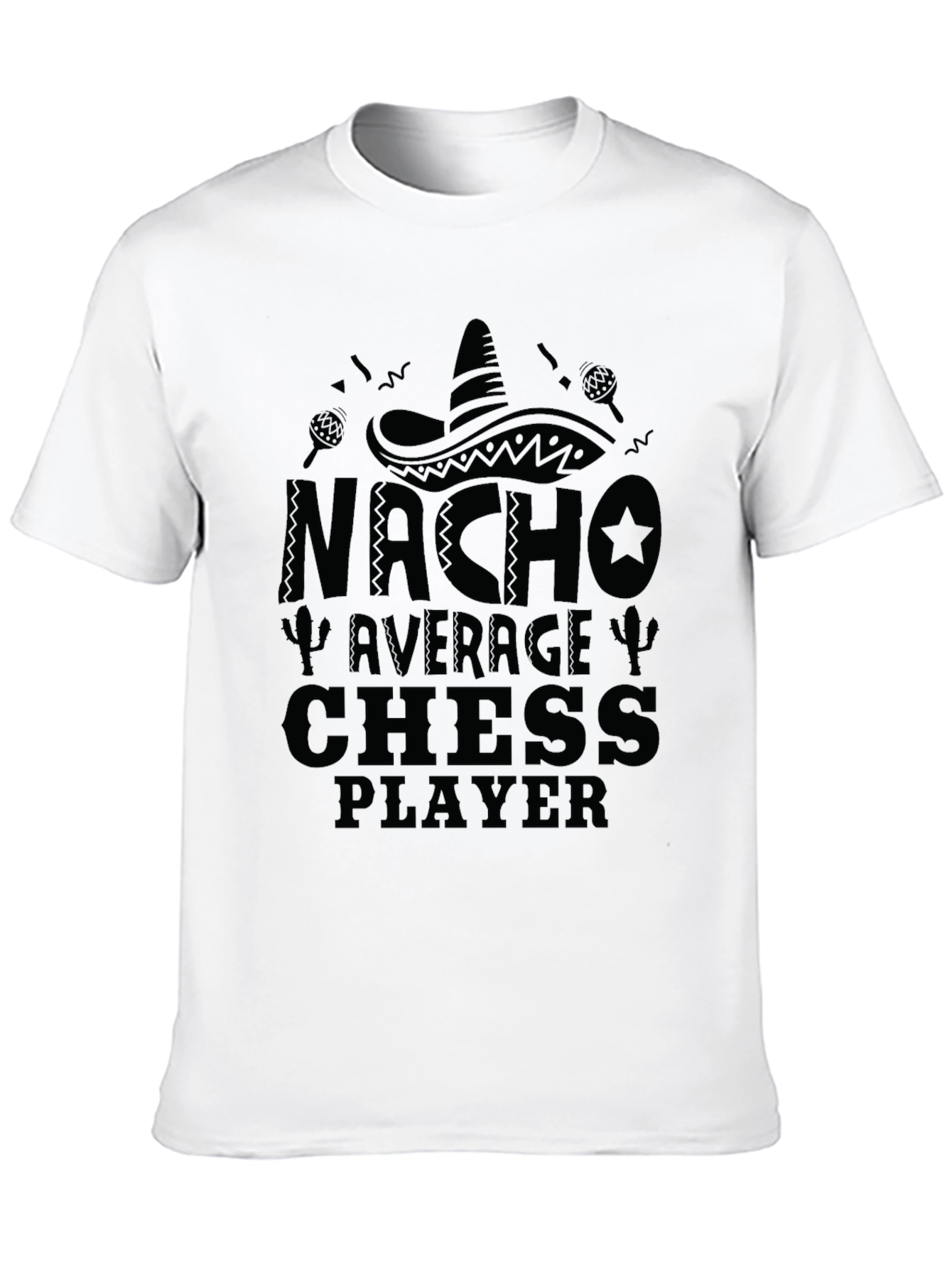 Nacho Average Chess Player Graphic Tee