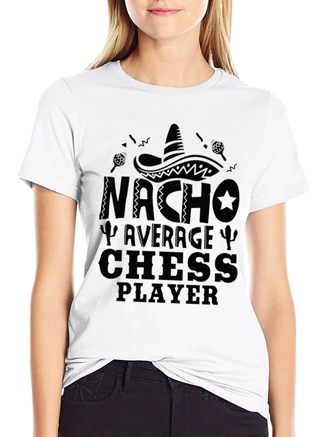 Nacho Average Chess Player Graphic Tee