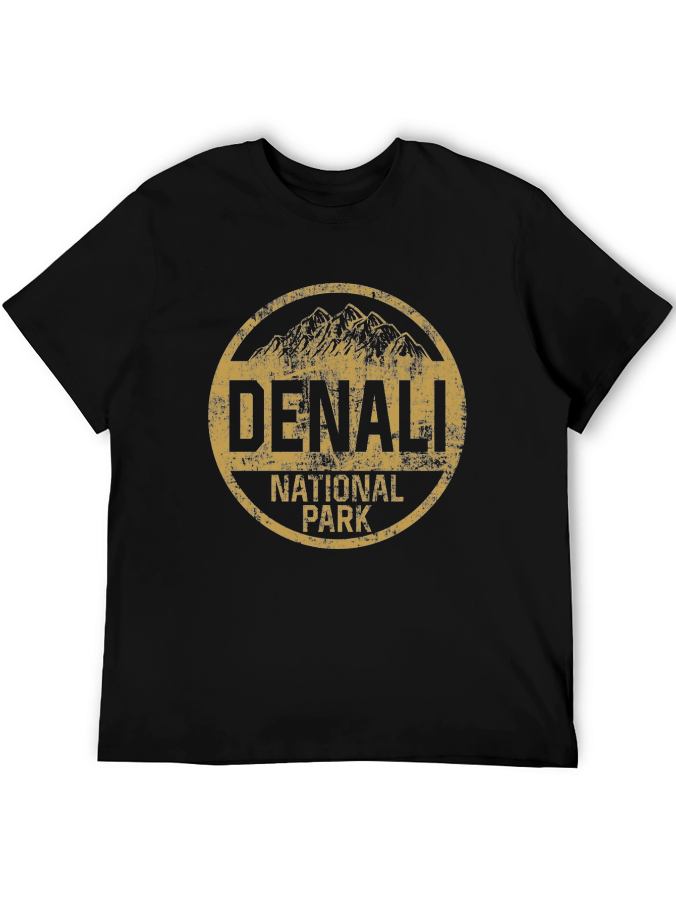 Denali National Park Black T-Shirt
