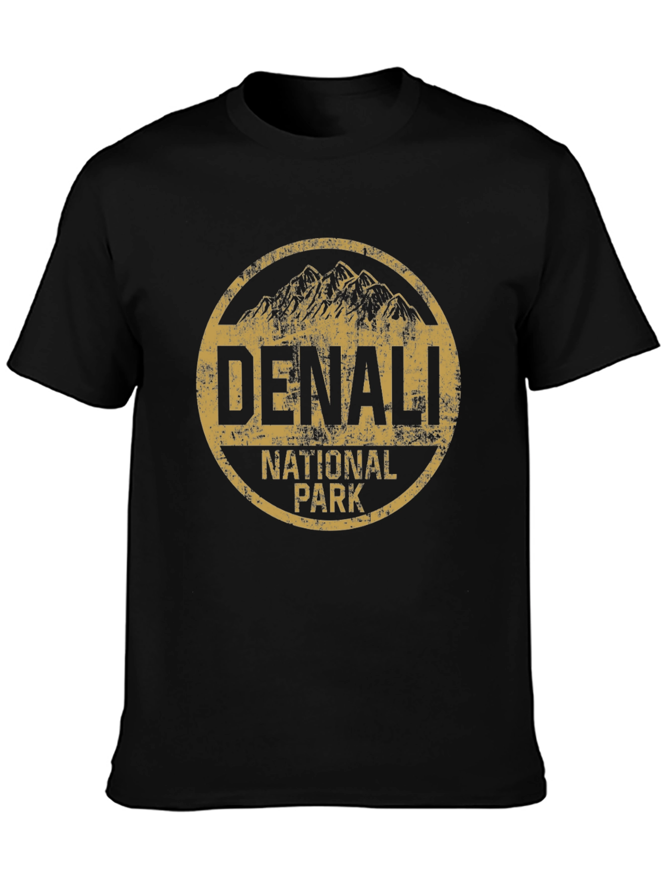 Denali National Park Black T-Shirt