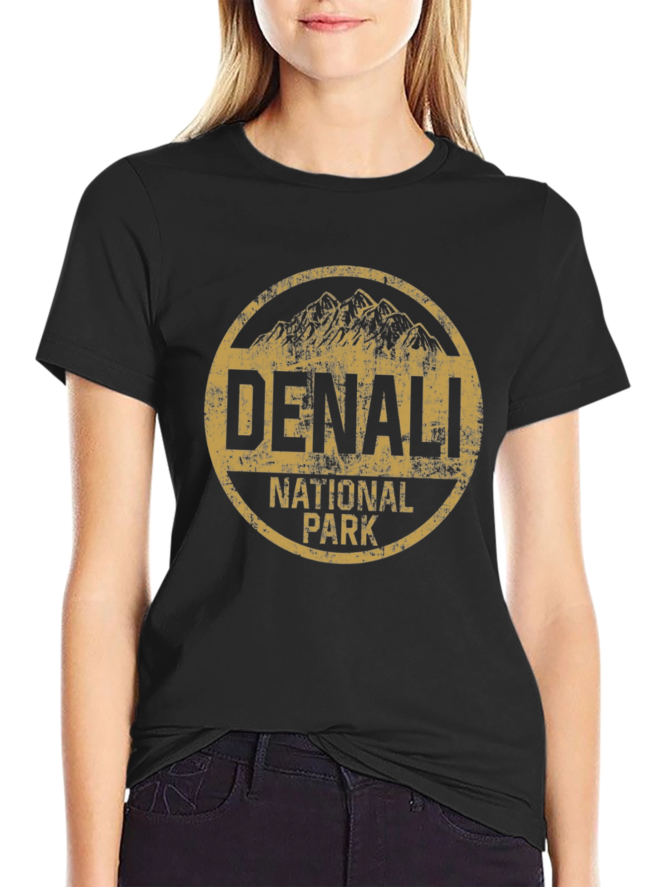 Denali National Park Black T-Shirt