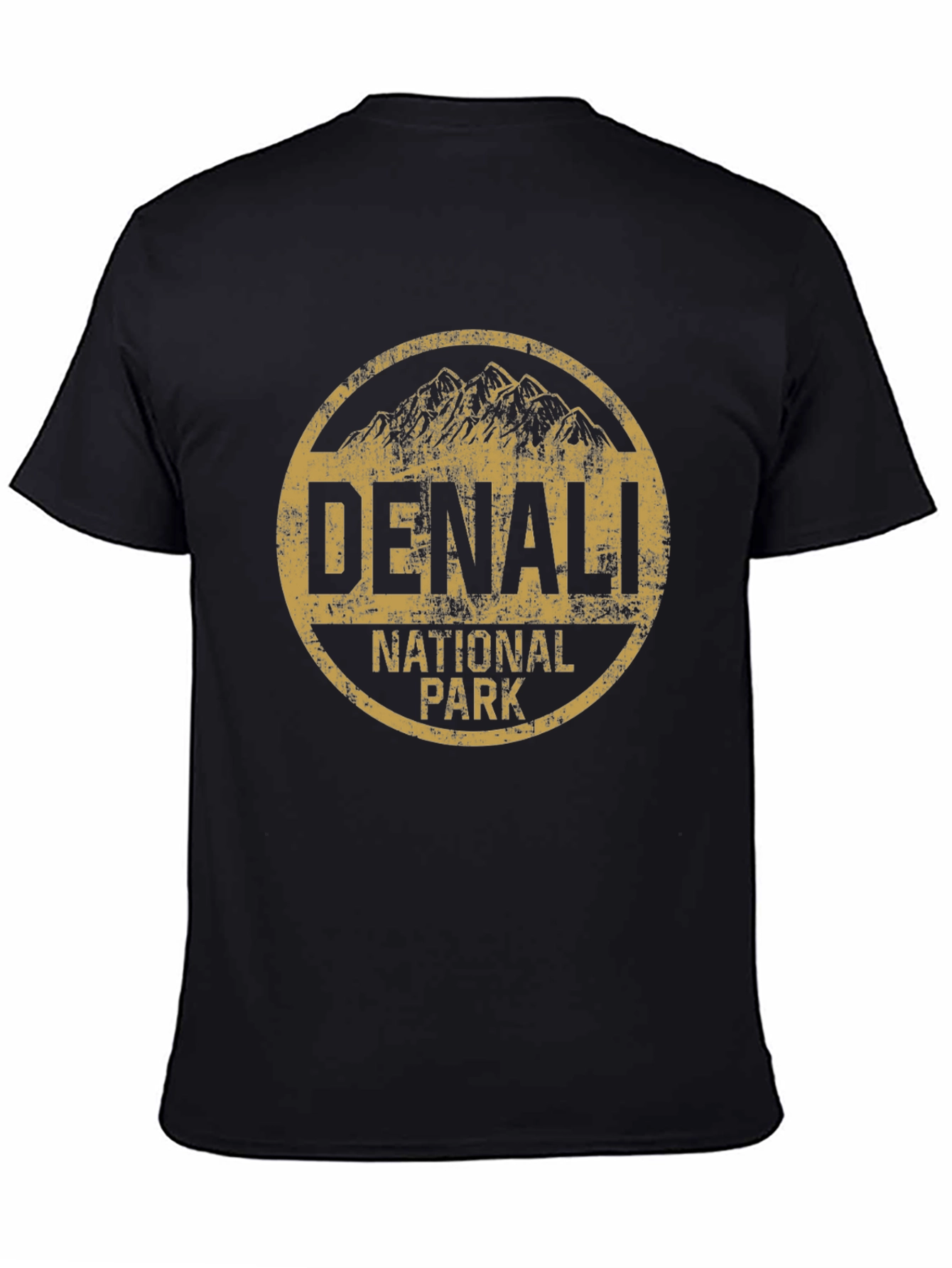 Denali National Park Black T-Shirt