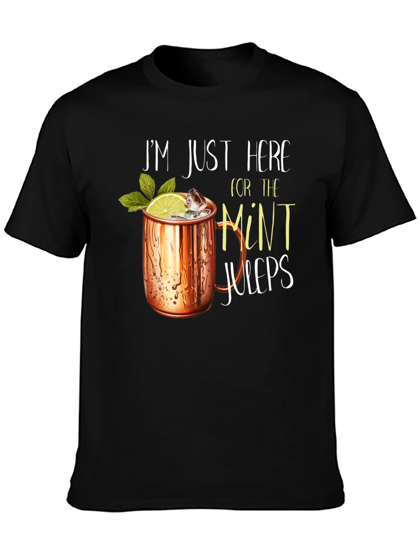 Mint Julep T-Shirt - Novelty Graphic Tee
