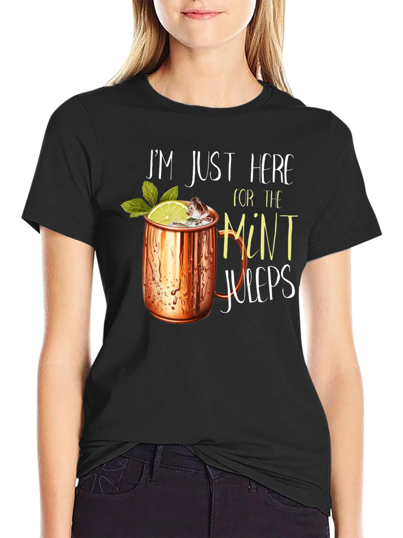 Mint Julep T-Shirt - Novelty Graphic Tee