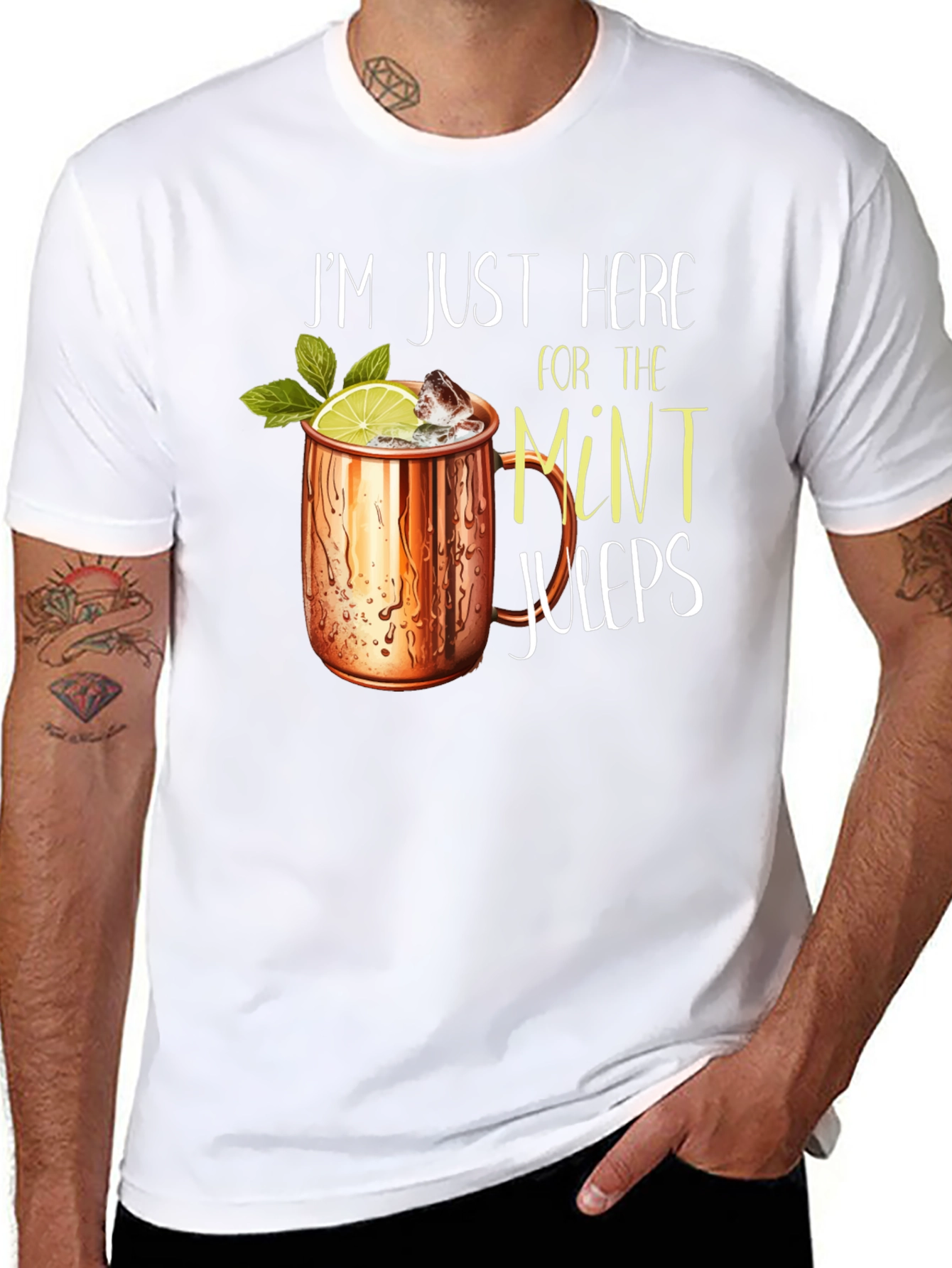 Mint Julep T-Shirt - Novelty Graphic Tee