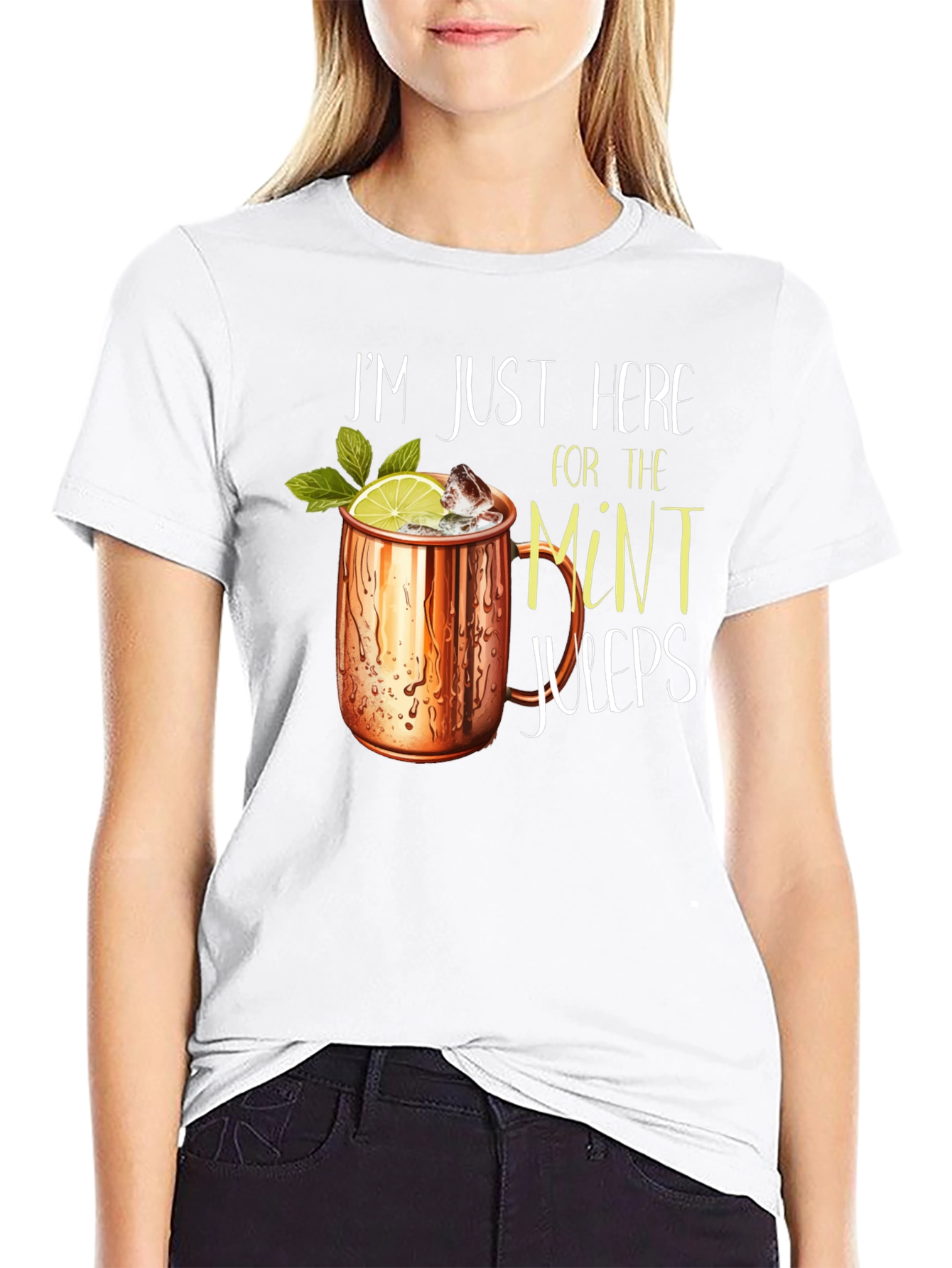 Mint Julep T-Shirt - Novelty Graphic Tee