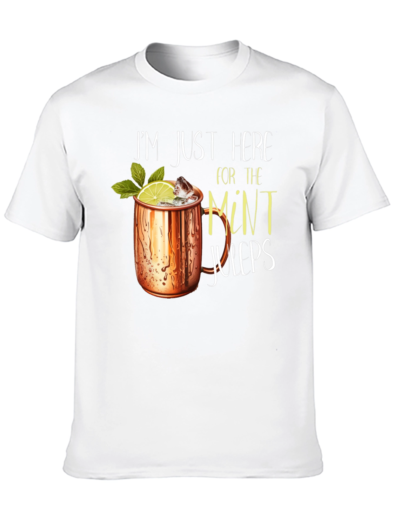 Mint Julep T-Shirt - Novelty Graphic Tee