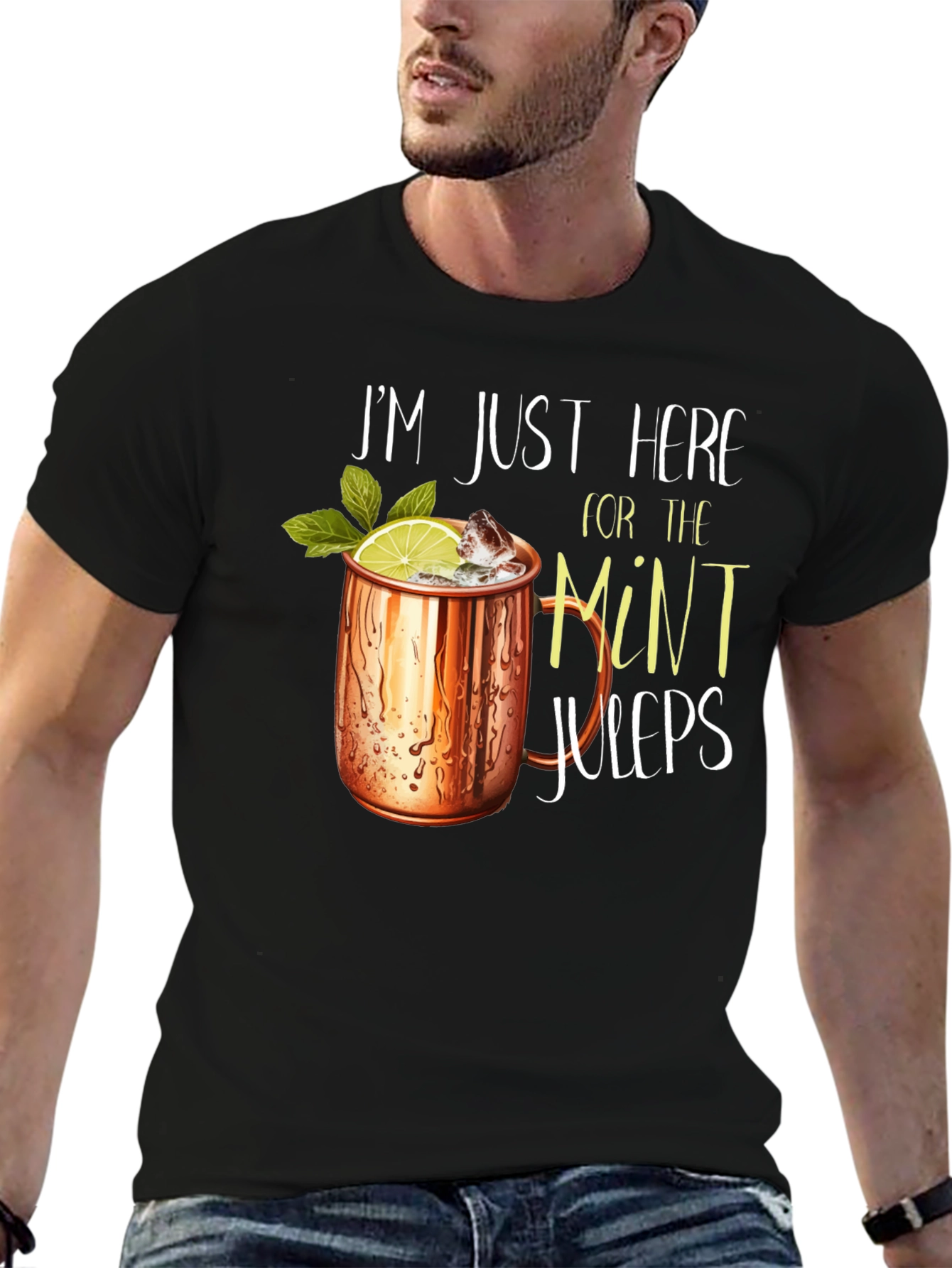 Mint Julep T-Shirt - Novelty Graphic Tee