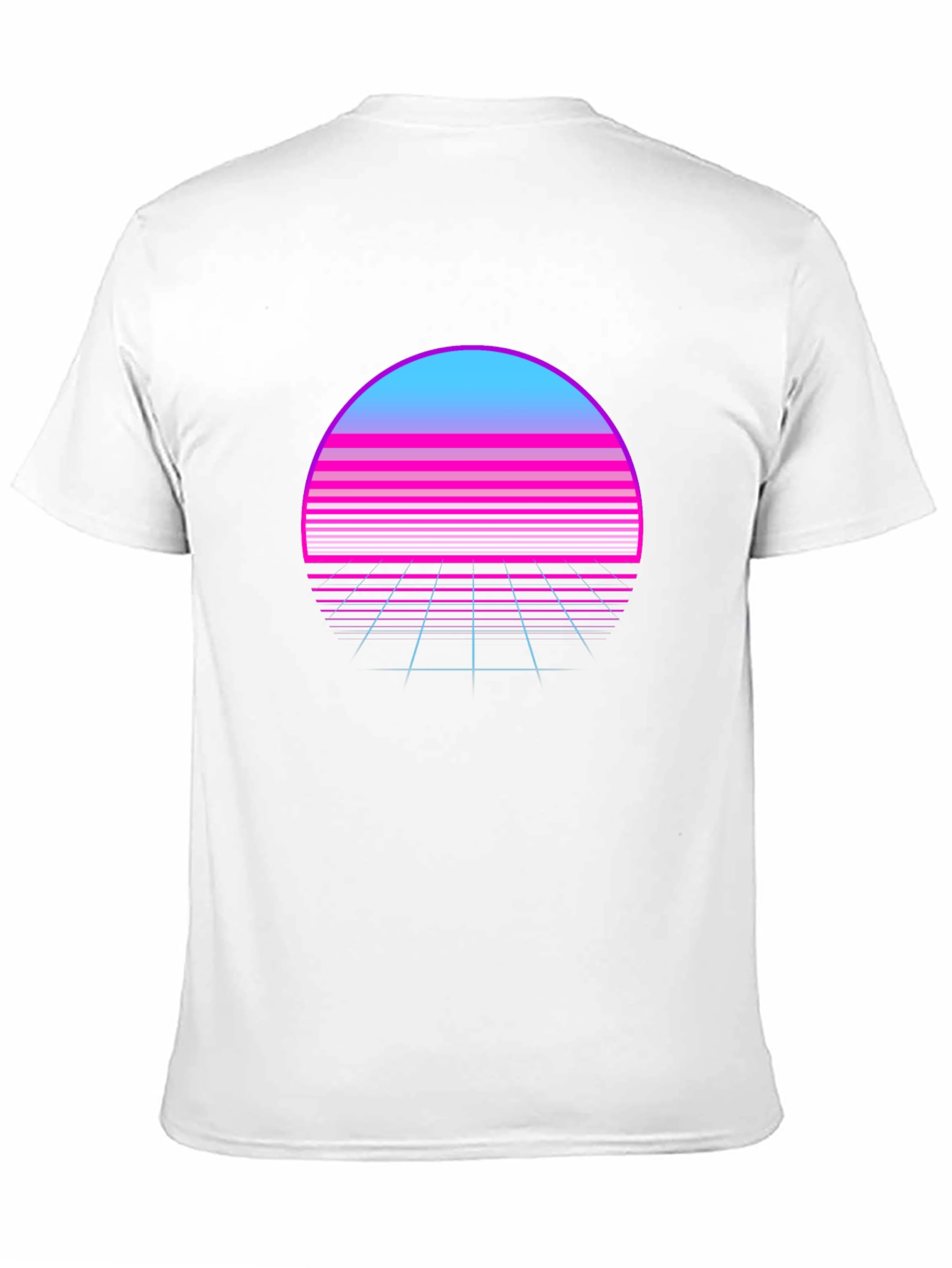 Retro Wave Sunset T-Shirt - Synthwave Style
