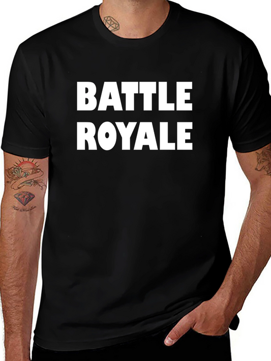 Battle Royale T-Shirt - Black Cotton Tee