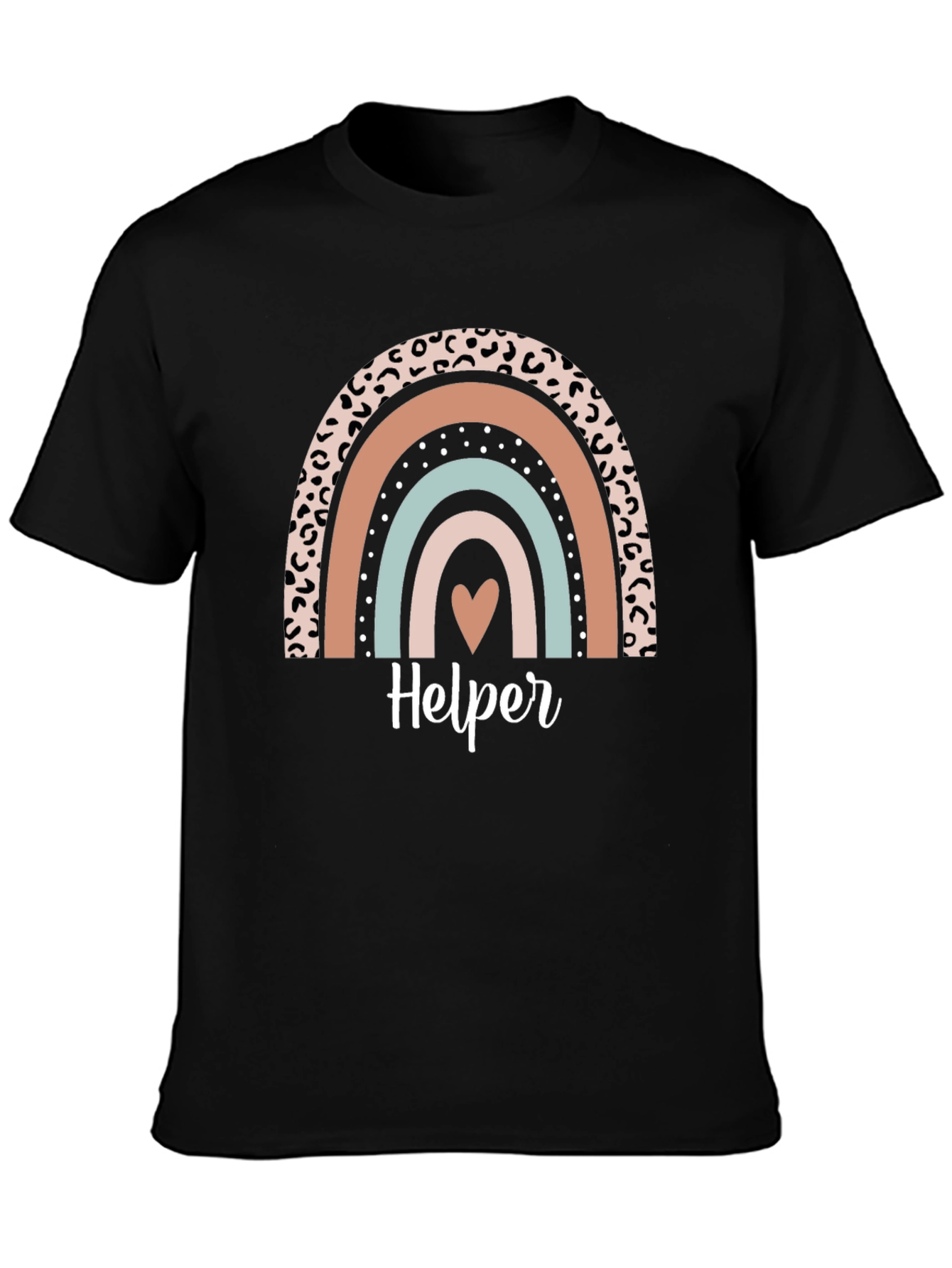 Helper Rainbow Graphic T-Shirt