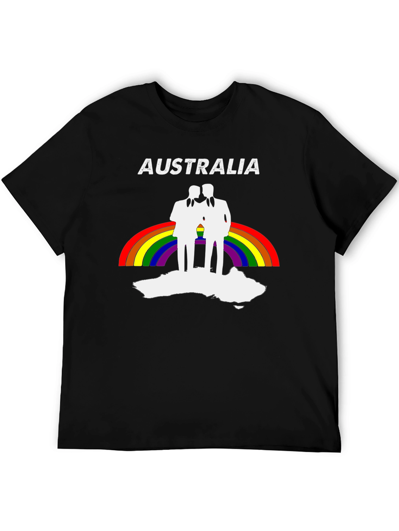 Australia Rainbow LGBTQ+ Pride T-Shirt