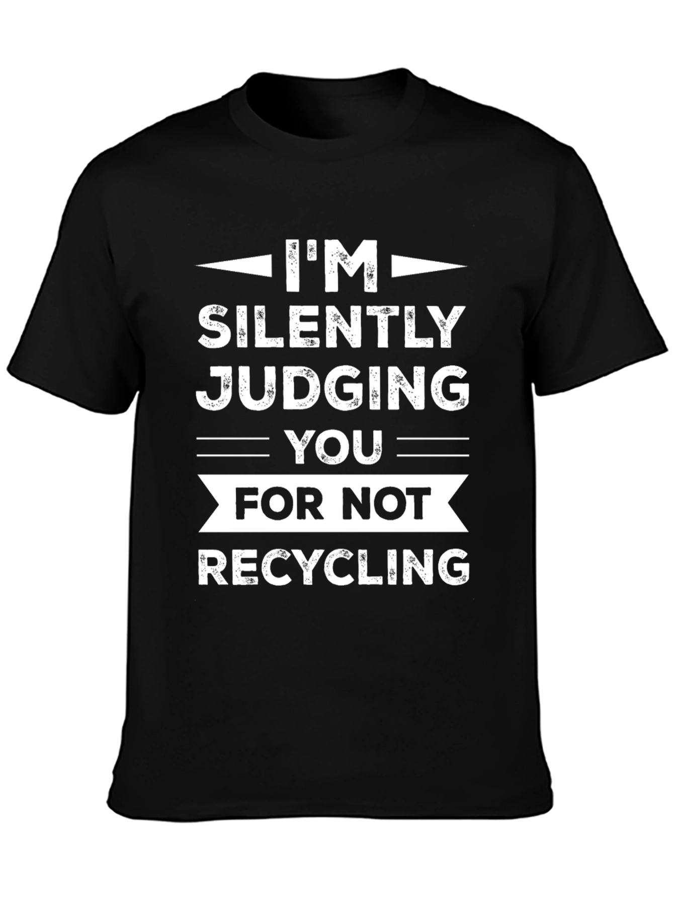 Im Silently Judging You Recycling T-Shirt