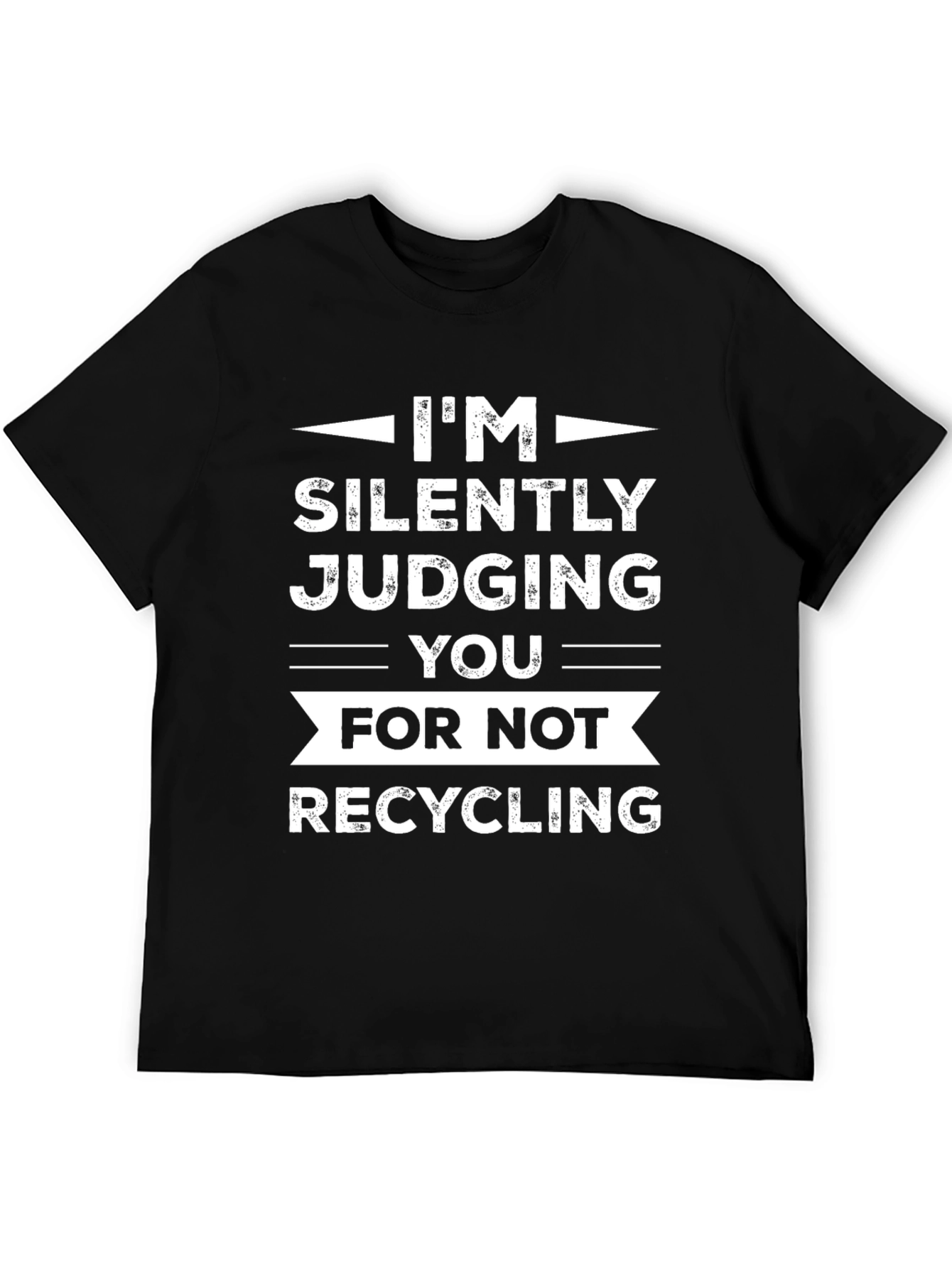 Im Silently Judging You Recycling T-Shirt