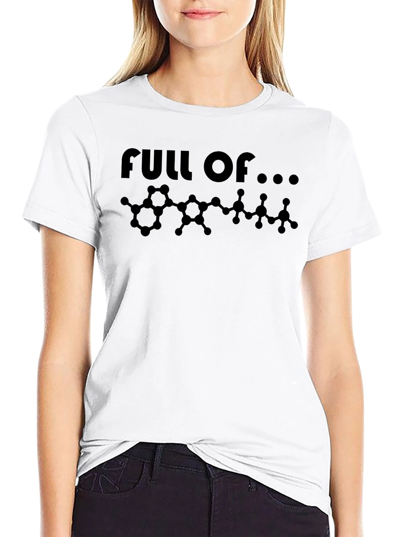 Full of Serotonin T-Shirt - Black Graphic Tee